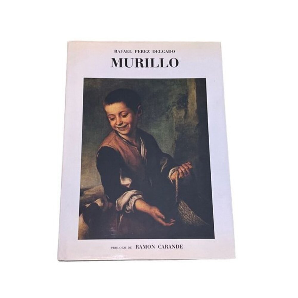 Vtg Murillo by Rafael Perez Delgado Hardcover Illustrated Cardboard Jacket 1972